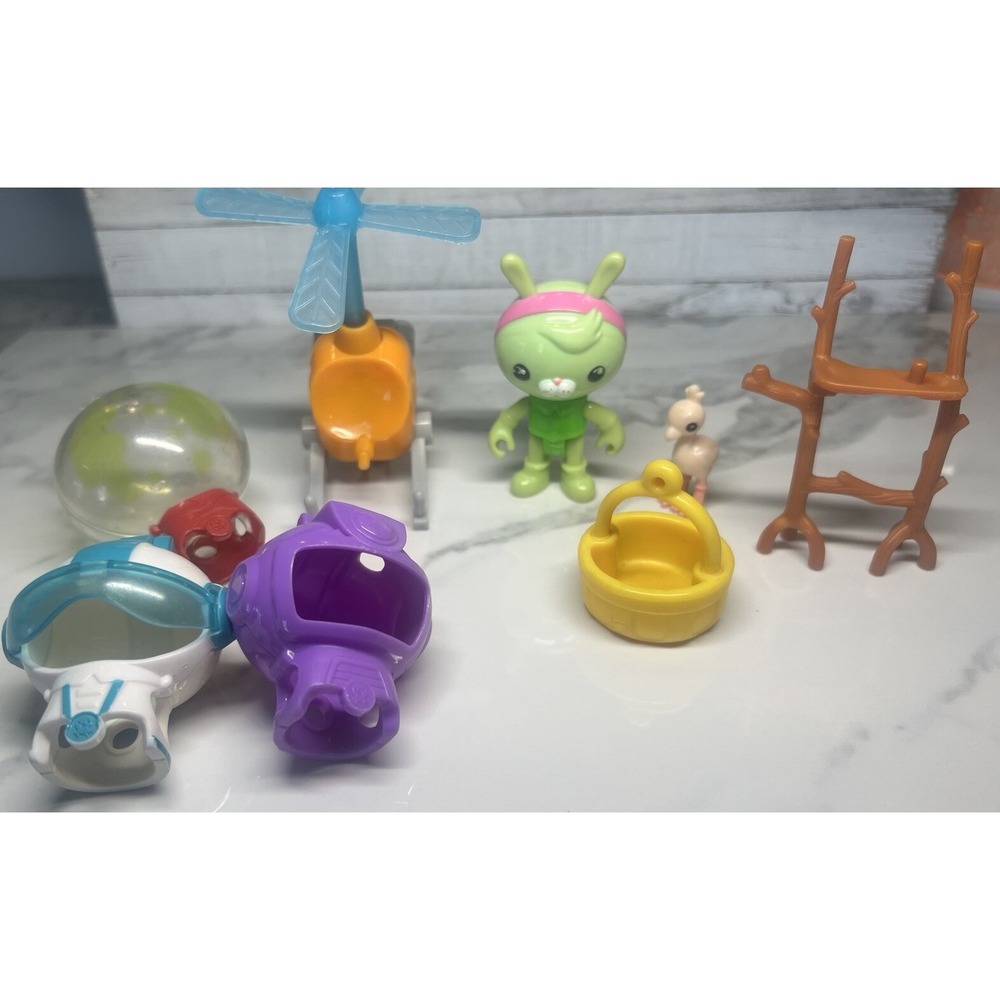 RARE! Fisher-Price Octonauts‎ Tweak's Swamp Adventure Complete Set